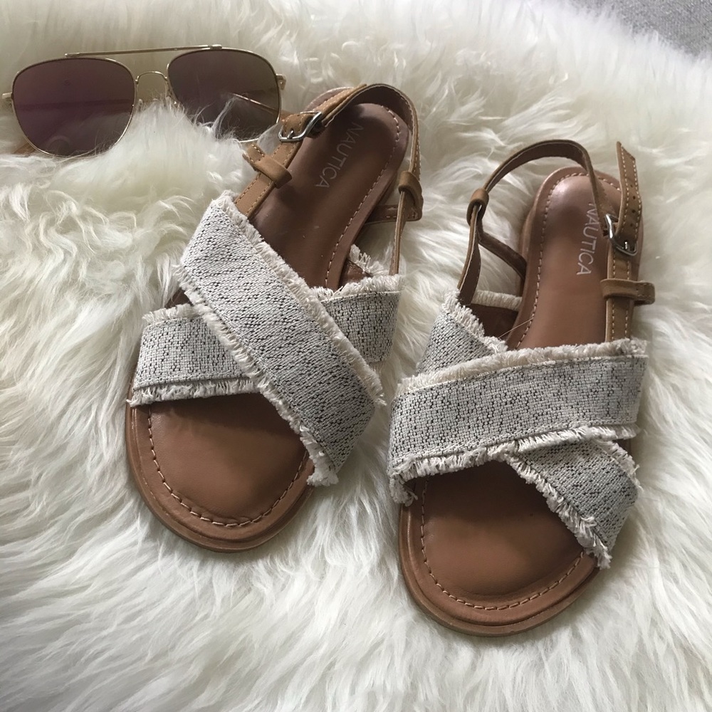 Nautica Boho Summer Sandal Size 7